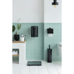 Brabantia Profile Porte-rouleau toilette - avec couvercle - profile matt black SW237203