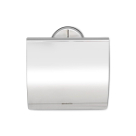 Brabantia Profile Porte-rouleau toilette - avec couvercle - profile brilliant steel SW237204