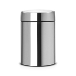 Brabantia Poubelle 5L avec seau intérieur synthétique Matt Steel Fingerprint Proof SW237288