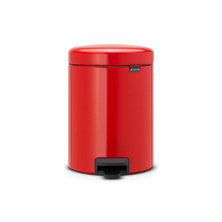 Brabantia Pedaalemmer - 5 liter - newIcon kunststof binnenemmer - passion red