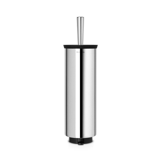 Brabantia Profile Toiletborstel - 12x11x43cm - houder- met beugel - brilliant steel