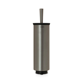 Brabantia Profile Toiletborstel - 12x11x43cm - houder- met beugel - platinum SHOWROOMMODEL