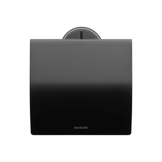 Brabantia Profile Toiletrolhouder met klep profile matt black SHOWROOMMODEL