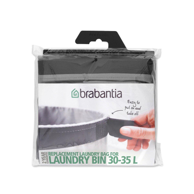 Brabantia Sac de lavage - 30-35 litres - grey