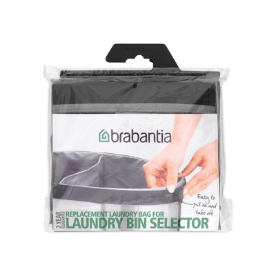 Brabantia Sac à linge - 40-55 litres - gris