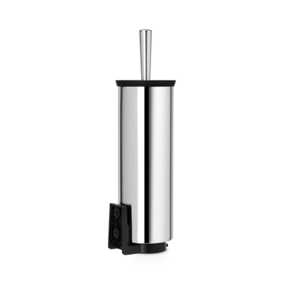 Brabantia Profile Brosse de toilette - 12x11x43cm - support - avec barre - brilliant steel