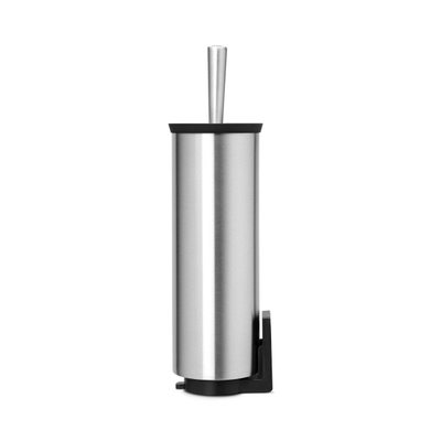 Brosse de toilette Brabantia Profile - 12x11x43cm - support - avec manette - acier mat
