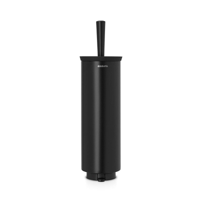 Brosse de toilette Brabantia Profile - 12x11x43cm - support - avec manette - noir mat