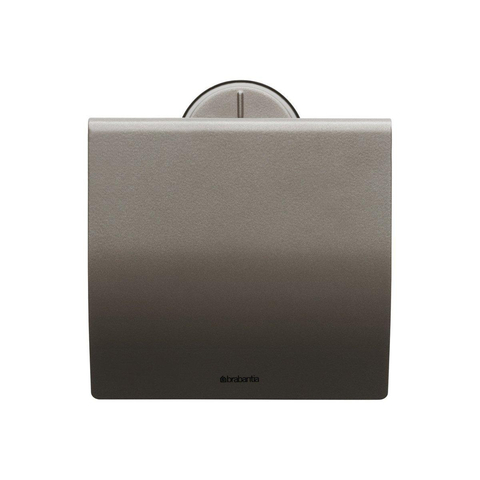Brabantia Profile Toiletrolhouder met klep profile platinum SHOWROOMMODEL SHOW24857