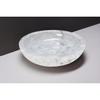 Forzalaqua Verona XL waskom 50x50x12cm 50cm rond carrara gepolijst gekapt marmer SW230681 Forzalaqua Verona XL waskom 50x50x12cm 50cm rond carrara gepolijst gekapt marmer SW230681