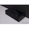 Forzalaqua Venetia fontein 40x22x10cm 1 kraangat links rechthoek graniet gezoet antraciet SW230748 Forzalaqua Venetia fontein 40x22x10cm 1 kraangat links rechthoek graniet gezoet antraciet SW230748