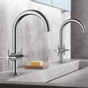 Grohe Atrio wastafelkraan L-size kruisgreep chroom SW209449 Grohe Atrio wastafelkraan L-size kruisgreep chroom SW209449