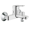 Grohe Bau Edge Robinet de bain avec inverseur et connexions entraxe=15cm chrome SW47038 Grohe Bau Edge Robinet de bain avec inverseur et connexions entraxe=15cm chrome SW47038