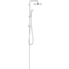 Grohe Tempesta doucheset met hoofddouche Ø21cm en handdouche Ø100mm met omstel chroom SW108096 Grohe Tempesta doucheset met hoofddouche Ø21cm en handdouche Ø100mm met omstel chroom SW108096
