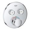 Grohe SmartControl afbouwdeel voor inbouwkraan thermostatisch met omstel v. 2 functies rond chroom SW104917 Grohe SmartControl afbouwdeel voor inbouwkraan thermostatisch met omstel v. 2 functies rond chroom SW104917