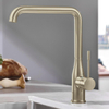 Grohe Essence New keukenkraan met hoge L-uitloop 0° / 150° / 360° draaibaar geborsteld nikkel SW97568 Grohe Essence New keukenkraan met hoge L-uitloop 0° / 150° / 360° draaibaar geborsteld nikkel SW97568