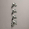 Hotbath Archie Inbouwthermostaat - met 3 stopkranen - mat RVS SW237544