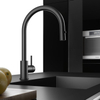 Hotbath Fellow keukenmengkraan met uittrekbare handdouche geborsteld messing (goud) SW230398 Hotbath Fellow keukenmengkraan met uittrekbare handdouche geborsteld messing (goud) SW230398