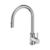 Hotbath Fellow keukenmengkraan met uittrekbare handdouche chroom SW230394 Hotbath Fellow keukenmengkraan met uittrekbare handdouche chroom SW230394