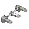 Hotbath inbouwdeel voor 3 gats inbouwkraan SW230439 Hotbath inbouwdeel voor 3 gats inbouwkraan SW230439