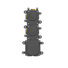 Hotbath Mate inbouw box Mate Inbouwbox 2 stopkranen SW74269 Hotbath Mate inbouw box Mate Inbouwbox 2 stopkranen SW74269