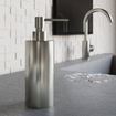 Hotbath Archie Distributeur de savon - indépendant - Inox SW230384
