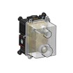 Hotbath Cobber Mitigeur thermostatique encastré - 2 boutons-poussoirs - rond - laiton brossé PVD SW237538