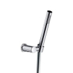 Hotbath Mate Support mural - douchette à main - flexible de douche 1 m - réglable - chrome SW11679