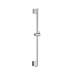 Hotbath Glijstang - 90cm - geïntegreerde waterinlaat - rond - ABS - mat zwart OUTLETSTORE STORE40771
