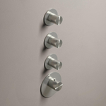 Hotbath Archie Inbouwthermostaat - met 3 stopkranen - mat RVS SW237544