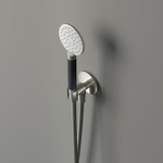 Hotbath Cobber M442 ronde handdouche met wandsteun en uitlaat en doucheslang 150cm Verouderd ijzer SW230097