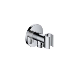 Hotbath Cobber M515 wandsteun - met uitlaat - PVD - messing geborsteld (goud) SW230116