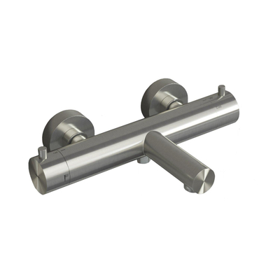 Hotbath Archie Thermostatische badmengkraan met uitloop RVS 316