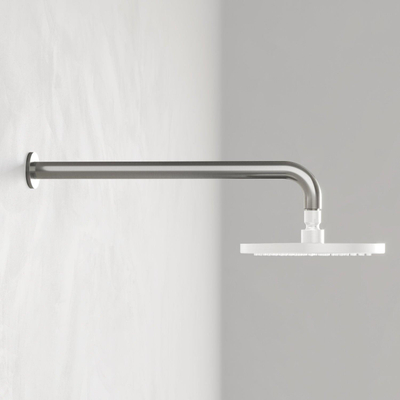 Hotbath Archie bras de douche mural 40cm inox