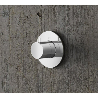 Hotbath Buddy partie apparente pour robinet d'arrêt encastré chrome