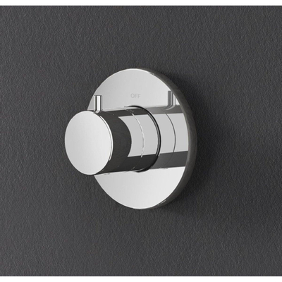 Hotbath Buddy partie apparente pour robinet d'arrêt encastré chrome