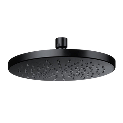Hotbath Mate hoofddouche 30cm rond zwart mat OUTLETSTORE