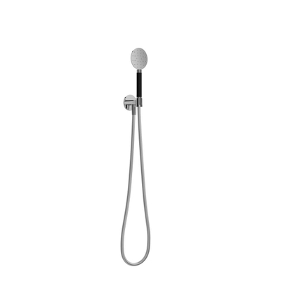 Hotbath Cobber M442 pommeau de douche rond avec support mural et sortie et flexible de douche 150cm laiton vieilli patiné usé