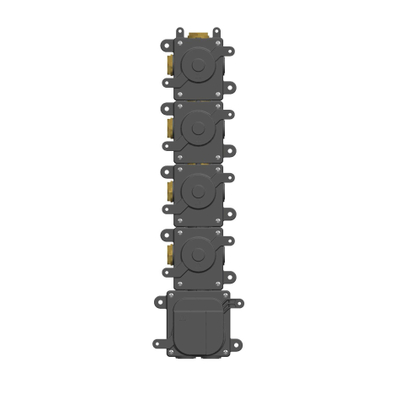 Hotbath Mate Inbouw box Inbouwbox - 4 stopkranen - zwart