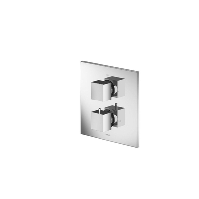 Hotbath Bloke Thermostaat Inbouw Thermostaat Geborsteld Nikkel