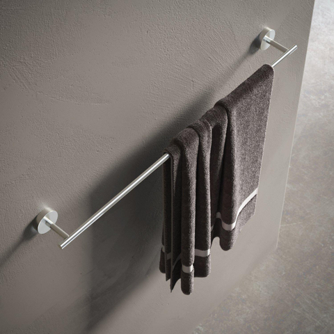 Hotbath Archie Handdoekhouder - 64 cm - mat RVS SW230382