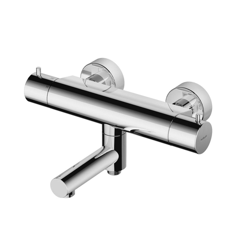 Hotbath Buddy Badthermostaat - opbouw - hoogglans chroom SW88648