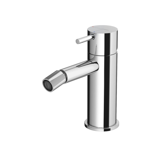 Hotbath Cobber Bidetmengkraan L-uitloop - zonder waste - hoogglans chroom SW73689