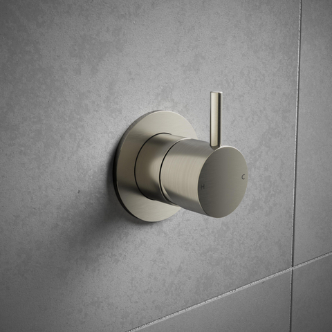 Hotbath Cobber Partie apparente - pour robinet mélangeur de douche - Nickel brossé SW1117850