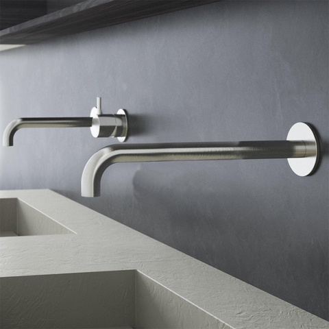 Hotbath Cobber Uitloop lengte 30 cm - geborsteld nikkel (RVS) SW73848
