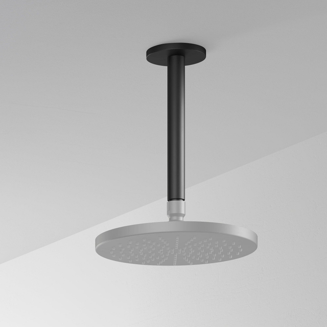 Goedkoopste Hotbath Cobber plafondbuis rond 15cm geborsteld nikkel CB452GN