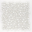 JOS. Stucco Plaster Mosaïque 30x30cm 9.4mm grès cérame Blanco SW222983