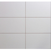 Terravito Gidoro carreau mural - 25x40cm - 9mm - blanc mat SW88496