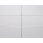 Baldocer Ceramica carrelage mural - 30x60cm - 10mm - Rectangulaire - rectifié - Blanc mat SW88499