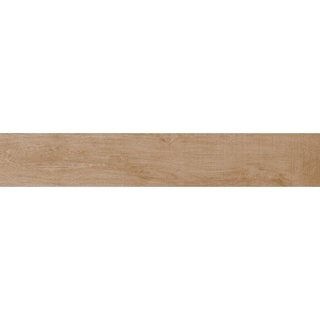 Herberia Ceramiche Natural Wood vloer- en wandtegel - 15x90cm - houtlook - mat bruin
